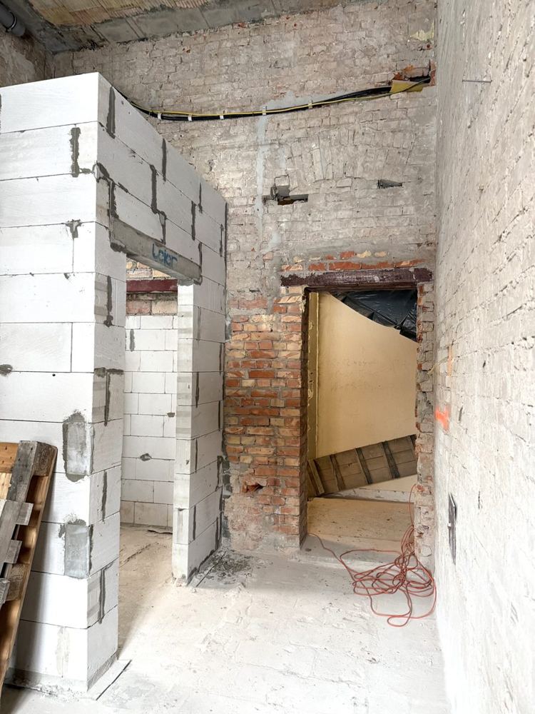 Nowe otwory drzwiowe w ścianach