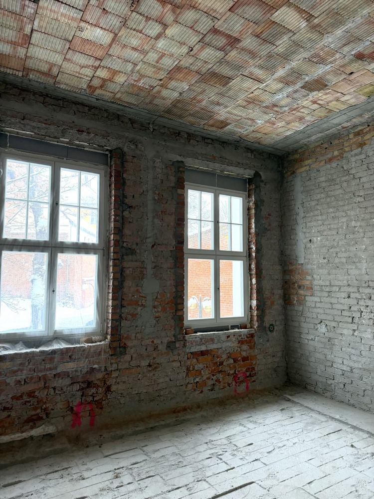 Stare okna tuż przed wymianą, styczeń 2026